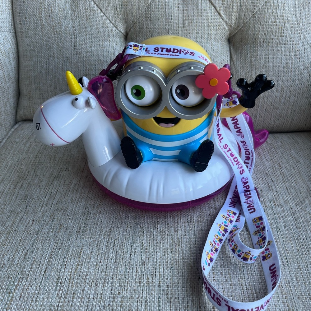 Minion Unicorn Float Toy with Lanyard